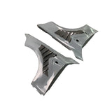 فاصل جانبي للرفرف لسيارة BMW M2 Series F87 موديلات 2014-2021، مصنوع من ألياف الكربون الحقيقية، أغطية فتحات تهوية جانبية للرفرف، طقم هيكل