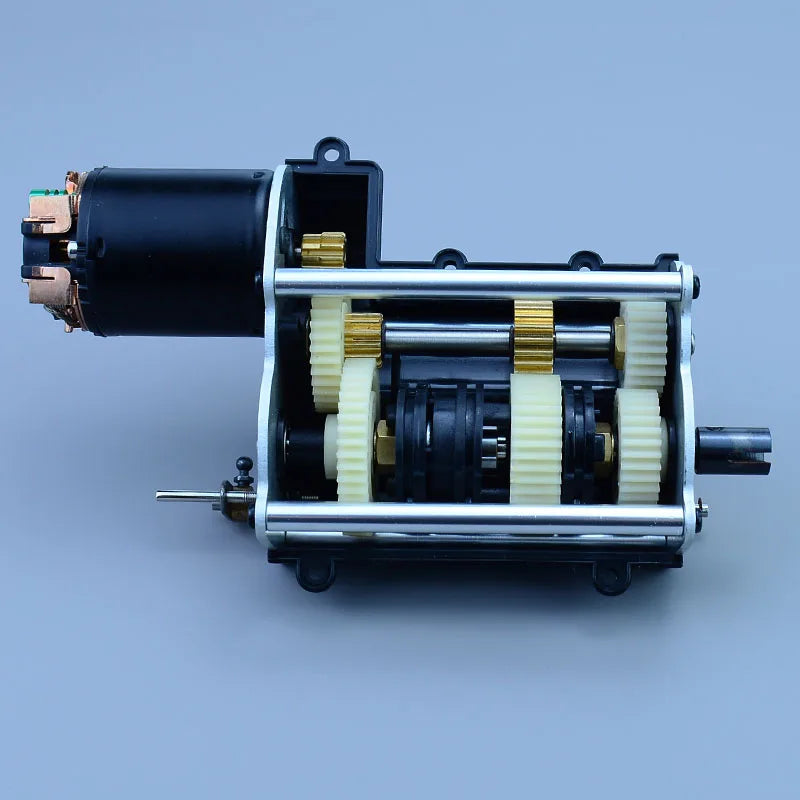 7pcs Brass Original Factory Gearbox Upgrade Gear Kit for 1/14 Tamiya RC Truck SCANIA 770S R620 VOLVO FH16 3363 1851 MAN TGS Car