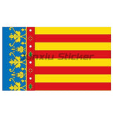 Spain Flag Sticker Helmet Wall Stickers Rooms Truck Stickers Truck Motorcycle Sticker Bike Accessories Car Decal Racing