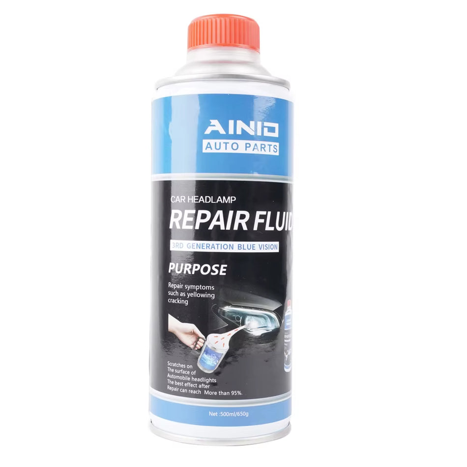 Car Headlight Repair Liquid Car Headlamp Renovation Restoration Cleaning Car Headlight Liquid Polymer Polish Auto Part Headlight