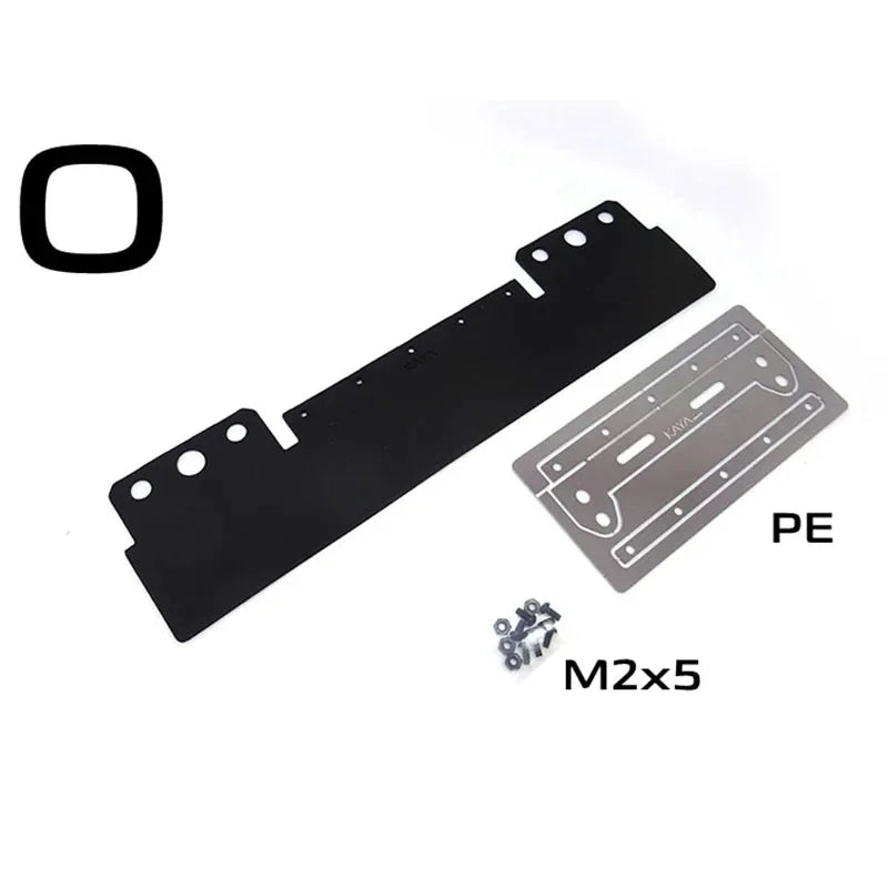 1 Set Rubber Integrated Mudguard Fender for 1/14 Tamiya RC Truck Car Scania Benz Actros Volvo MAN LESU DIY Parts
