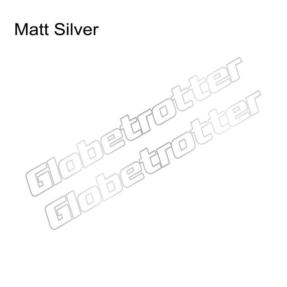 2Pcs Globetrotter Truck Side Window Car Stickers For Volvo FH HGV Vinyl Decor Decals Heavy Large Truck Auto Tuning Accessories