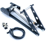 أسطوانة هيدروليكية مركزية معدنية ومضخة زيت لشاحنة قلابة تعمل بالتحكم عن بعد، متوافقة مع سيارات تامييا سكانيا 770S وفولفو بنز ومان وليسو بمقياس 1/14. 