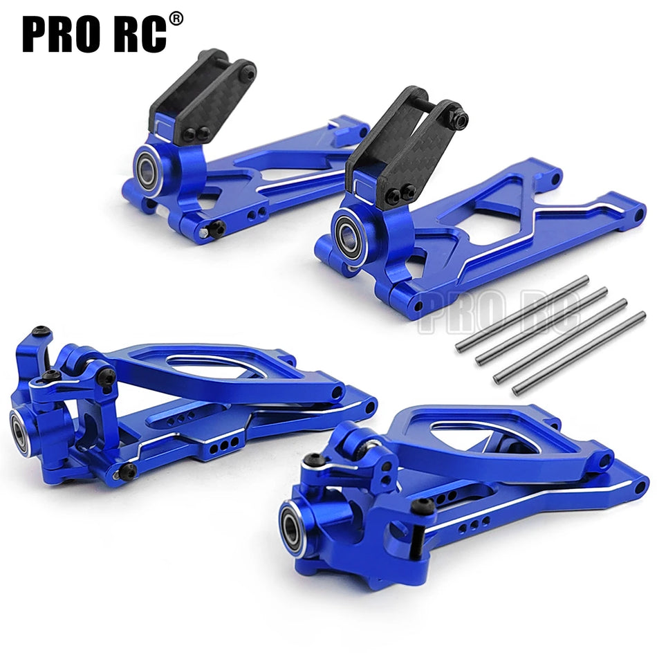 1Set CNC Steering & Suspension Arms Set For Arrma 1/10 GORGON 4X2 MEGA 550 Brushed Monster Truck Rc Car Part