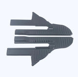 قطع غيار عتبة باب خارجية وداخلية مدمجة من الفولاذ المقاوم للصدأ لسيارة تويوتا هايلاندر موديلات 2020 و2021 و2022 