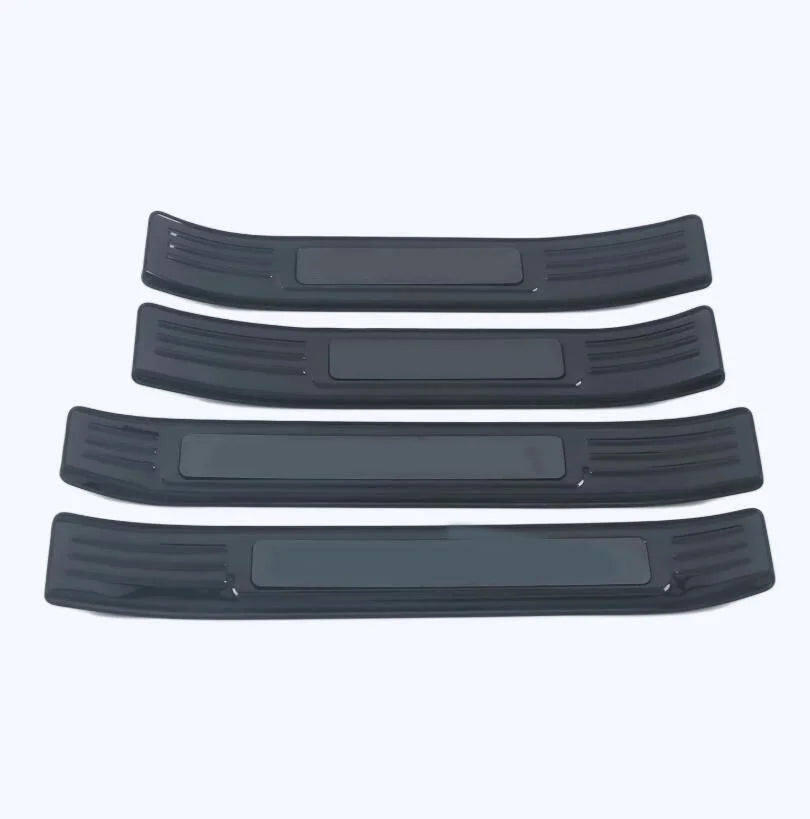 For Toyota Highlander 2020 2021 2022 Car Stainless Steel Pedal Door Sill Scuff Plate Exterior Inner Built Threshold Parts