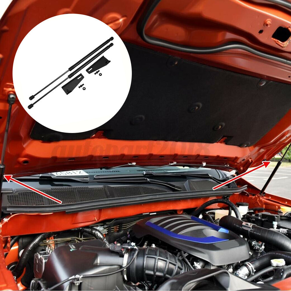 2x Front Hood Bonnet Shock Up Lifter Gas Strut Suitable For Isuzu D-Max Dmax 2020-2022-4