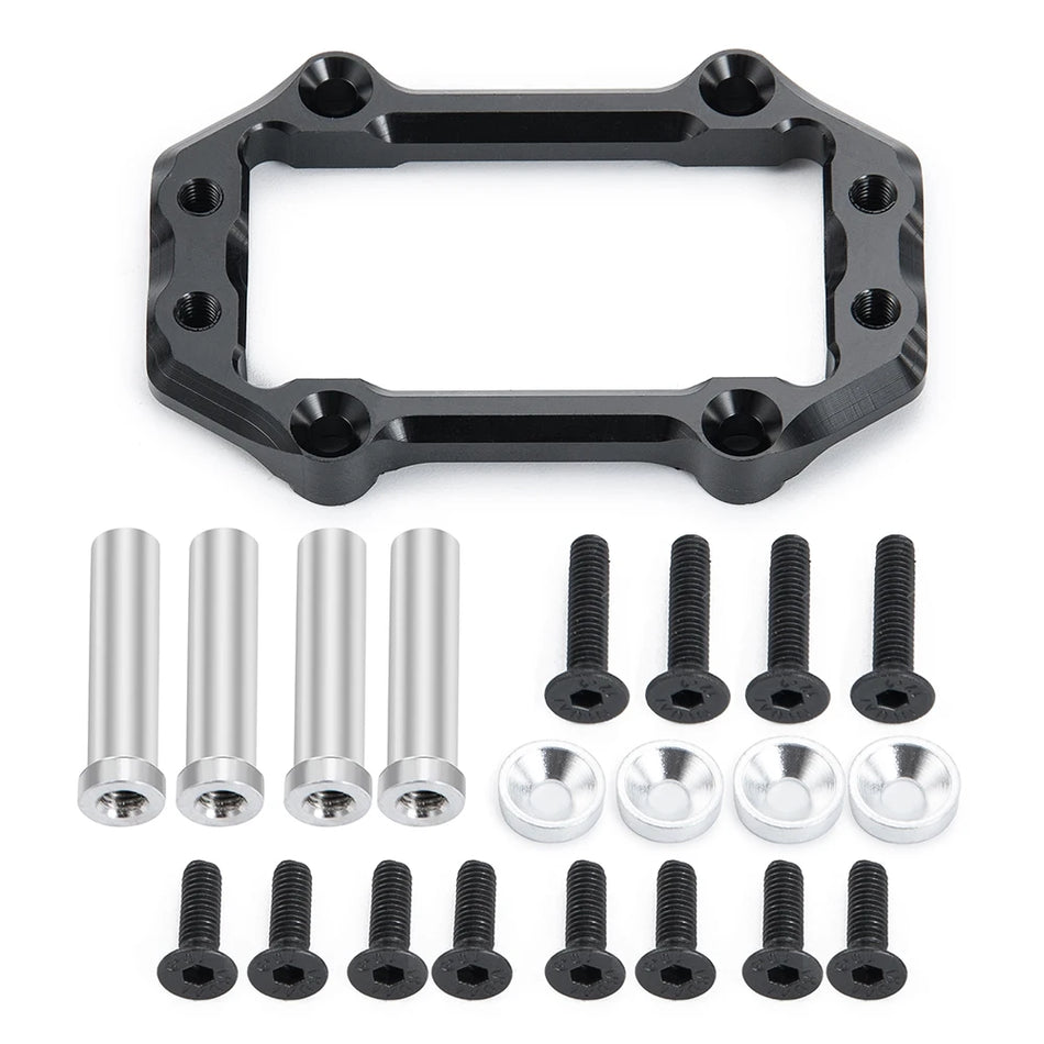 AXSPEED Alu Alloy Suspension Arm Steering Fixing Servo Mount for 1/8 ARRMA Kraton Senton Typhon Talion RC Car Truck Upgrade Part