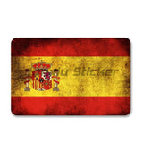 Spain Flag Sticker Helmet Wall Stickers Rooms Truck Stickers Truck Motorcycle Sticker Bike Accessories Car Decal Racing