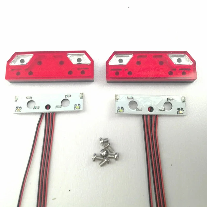 Simulation Taillight for 1/14 Tamiya RC Truck Car Scania VOLVO MAN Diy Parts