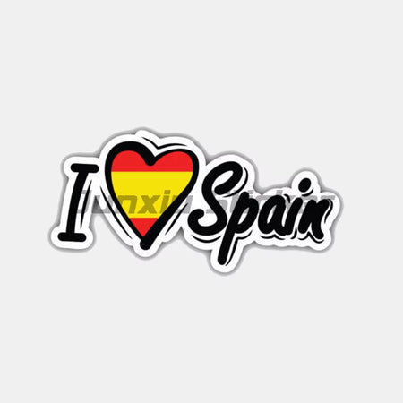 Spain Flag Sticker Helmet Wall Stickers Rooms Truck Stickers Truck Motorcycle Sticker Bike Accessories Car Decal Racing