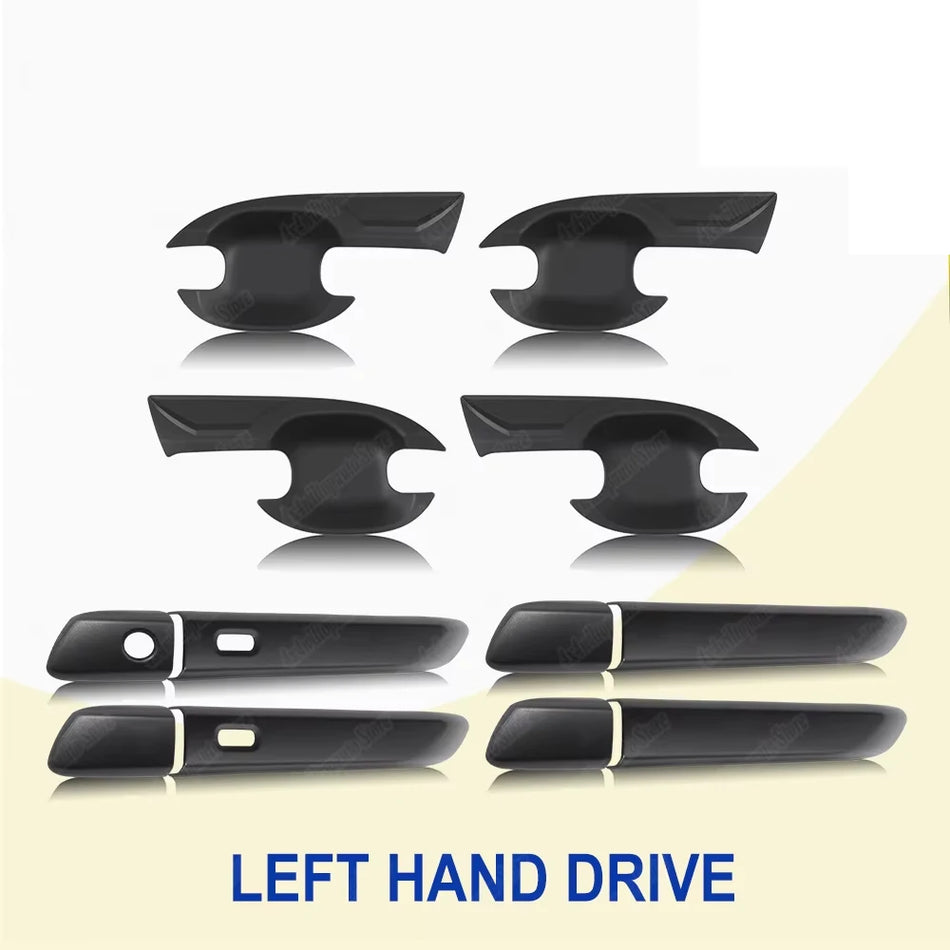 Car Body Kits for ISUZU D-Max DL40 V-Cross 2024 2025 Matte Black Headlight Tail Light Covers Car Exterior Accessories Auto Parts