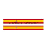 Spain Flag Sticker Helmet Wall Stickers Rooms Truck Stickers Truck Motorcycle Sticker Bike Accessories Car Decal Racing
