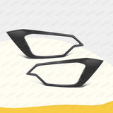 أطقم هيكل سيارة إيسوزو دي-ماكس دي إل 40 في-كروس 2024 و2025، أغطية مصابيح أمامية وخلفية سوداء غير لامعة، إكسسوارات خارجية للسيارات، قطع غيار سيارات 